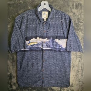 Vintage Guy Harvey Hawaiian Style Shirt Large